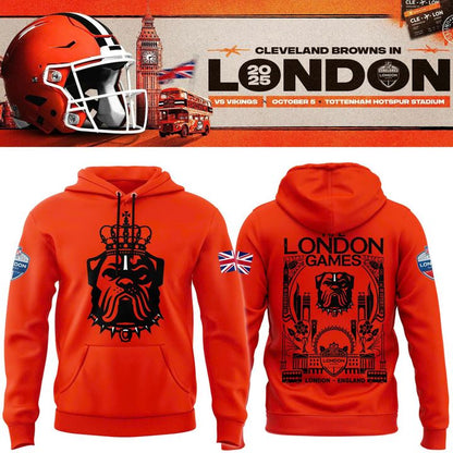 Cleveland Browns 2025 London Game Limited Hoodie