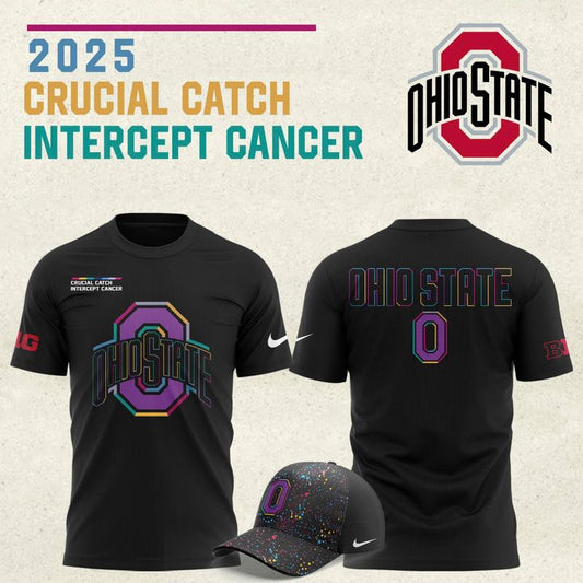 Ohio State Football 2025 Crucial Catch T-shirt v2