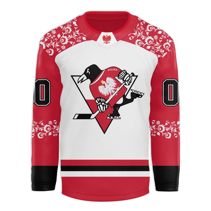 Pittsburgh Penguins x 2025 Polish Heritage Hockey Jersey