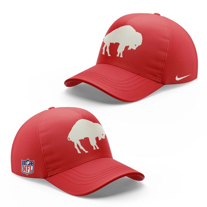 Buffalo Bills 2025 Classic Logo Hoodie - Red