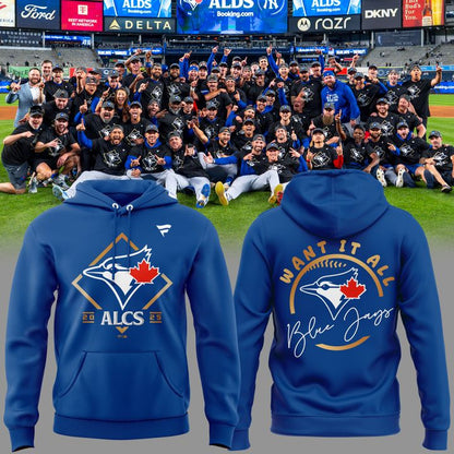 New Youth Toronto Blue Jays Fanatics 2025 American League Division Series Champions Locker Room hoodie
