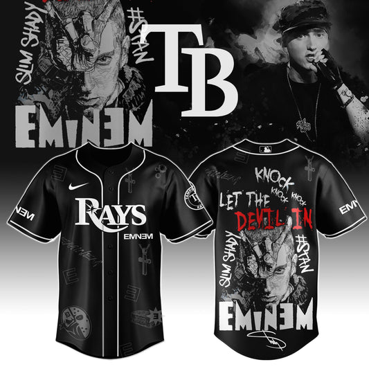 T B Rays x Eminem STANS' TO LAUNCH IN THEATRES WORLDWIDE 2025 Jersey Editions Limited +Selling Out Fast