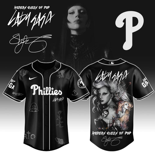 P Phillies x Lady Gaga "The MAYHEM Ball" Tour 2025 Jersey Editions Limited +Selling Out Fast