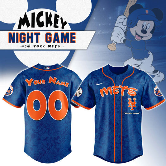New York Mets x Mickey Mouse Baseball Jersey