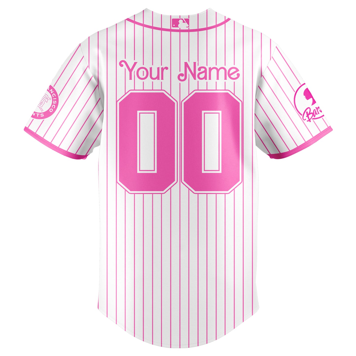 .    San Francisco Giants  MLB x Barbie Night Game Limited Edition Jersey 2025 v2