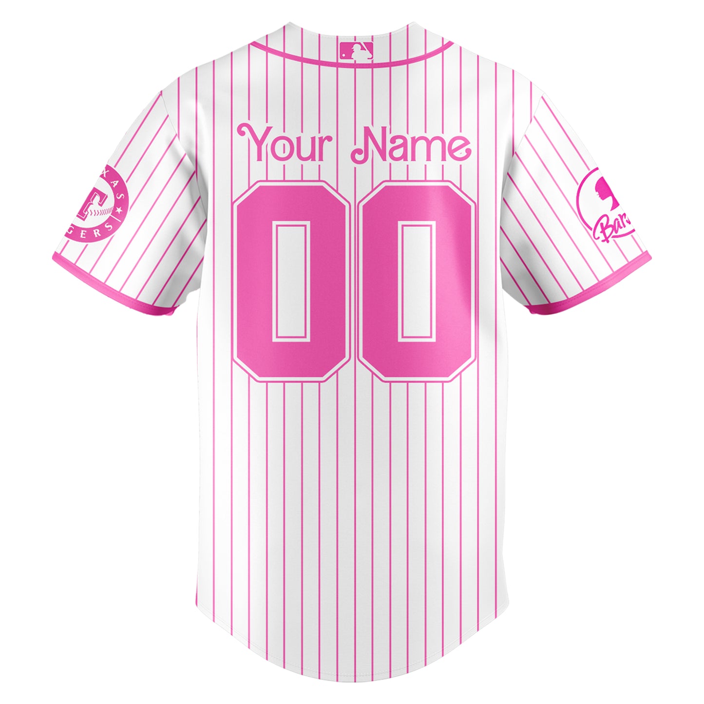 .    Texas  Rangers MLB x Barbie Night Game Limited Edition Jersey 2025 v2