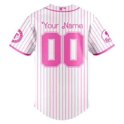 .    Texas  Rangers MLB x Barbie Night Game Limited Edition Jersey 2025 v2