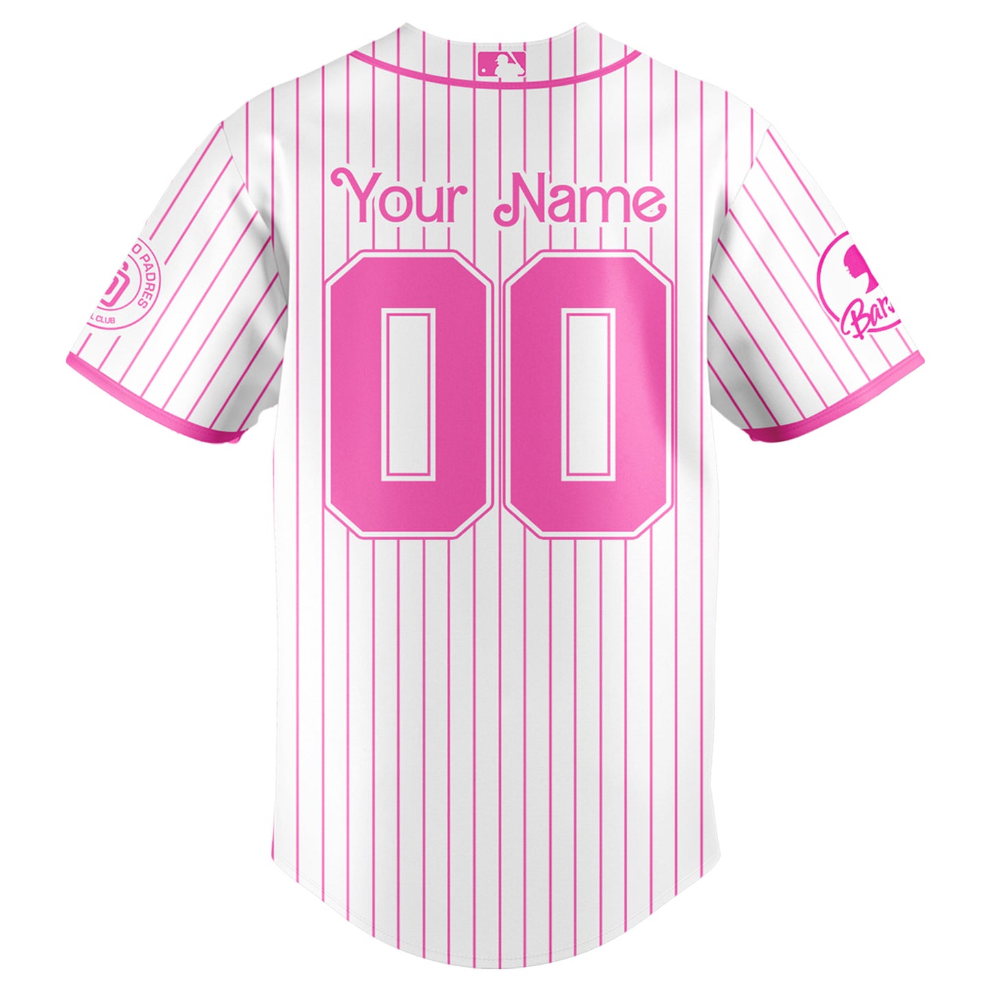 .    San  Diego Padres MLB x Barbie Night Game Limited Edition Jersey 2025 v2