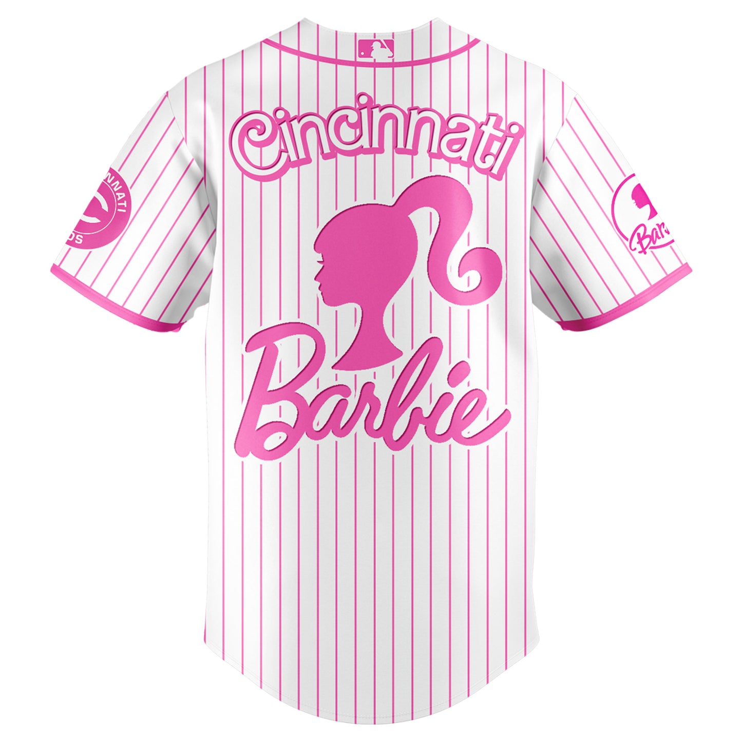 .    Cincinnati   Reds MLB x Barbie Night Game Limited Edition Jersey 2025 v1
