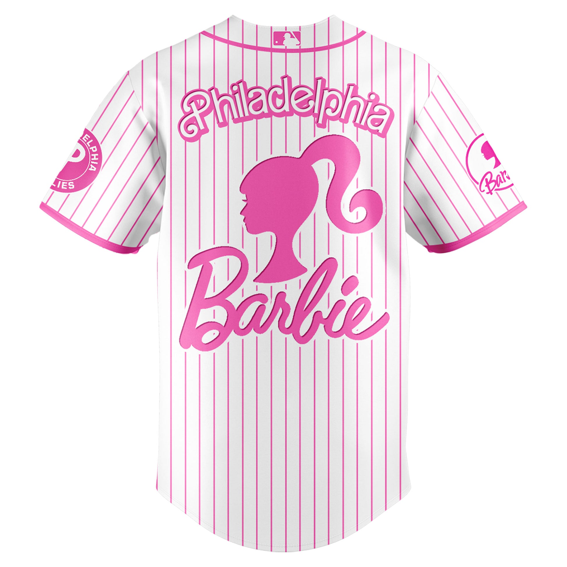 .    Philadelphia   Phillies MLB x Barbie Night Game Limited Edition Jersey 2025 v1