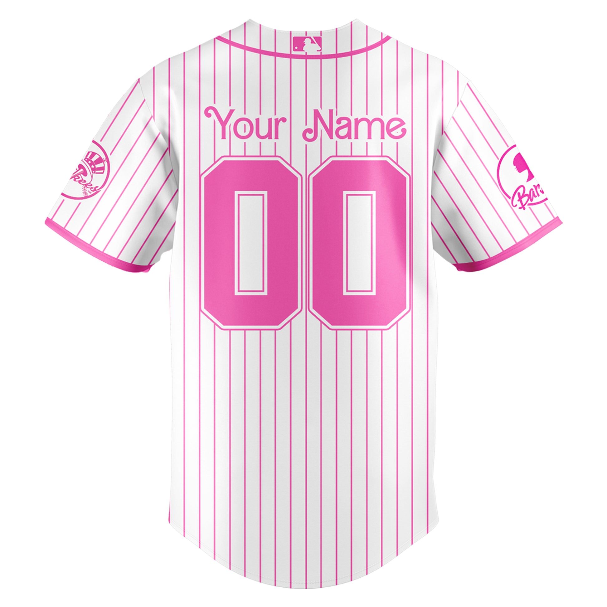 .    New York Yankees  MLB x Barbie Night Game Limited Edition Jersey 2025 v2