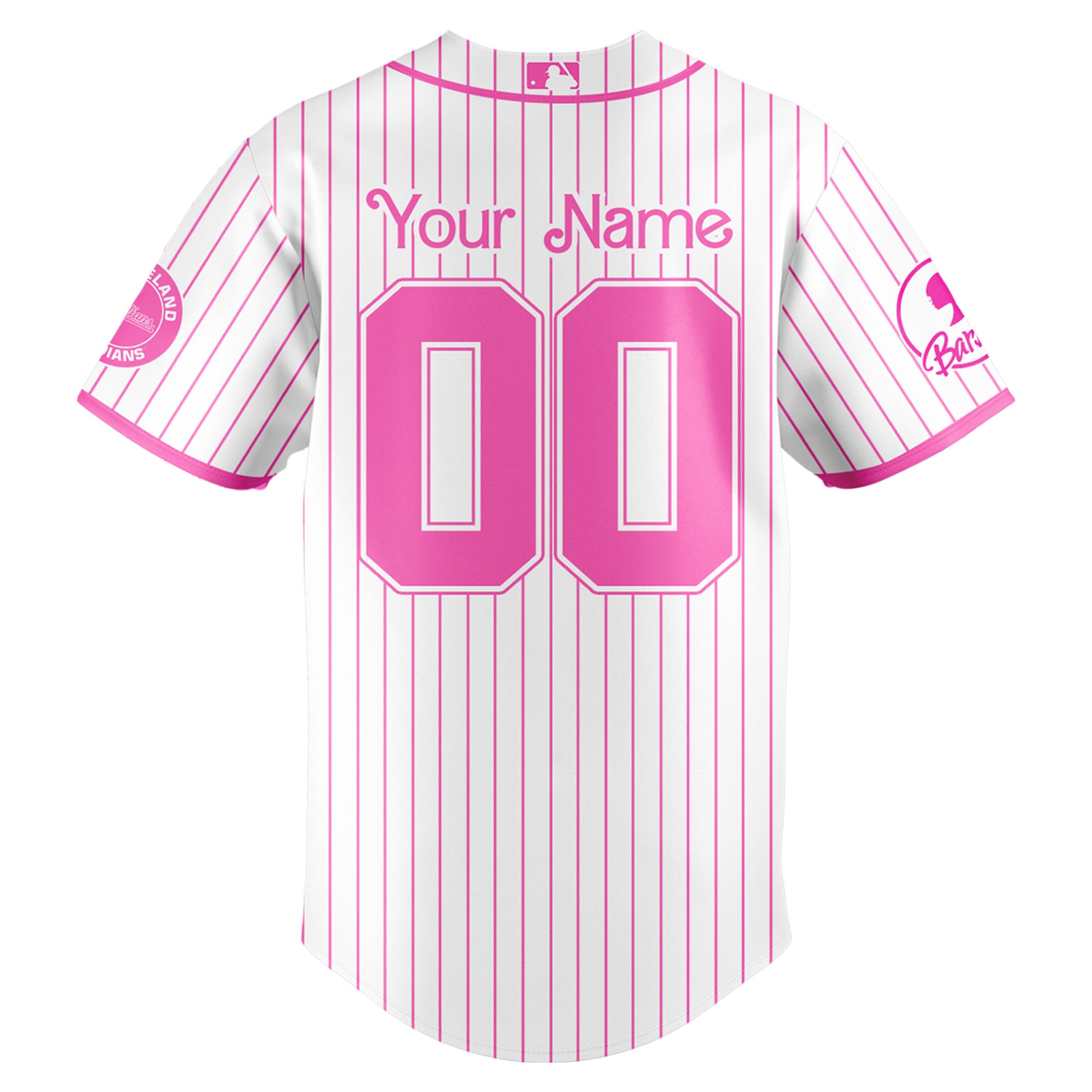 .    Cleveland  Guardians MLB x Barbie Night Game Limited Edition Jersey 2025 v2