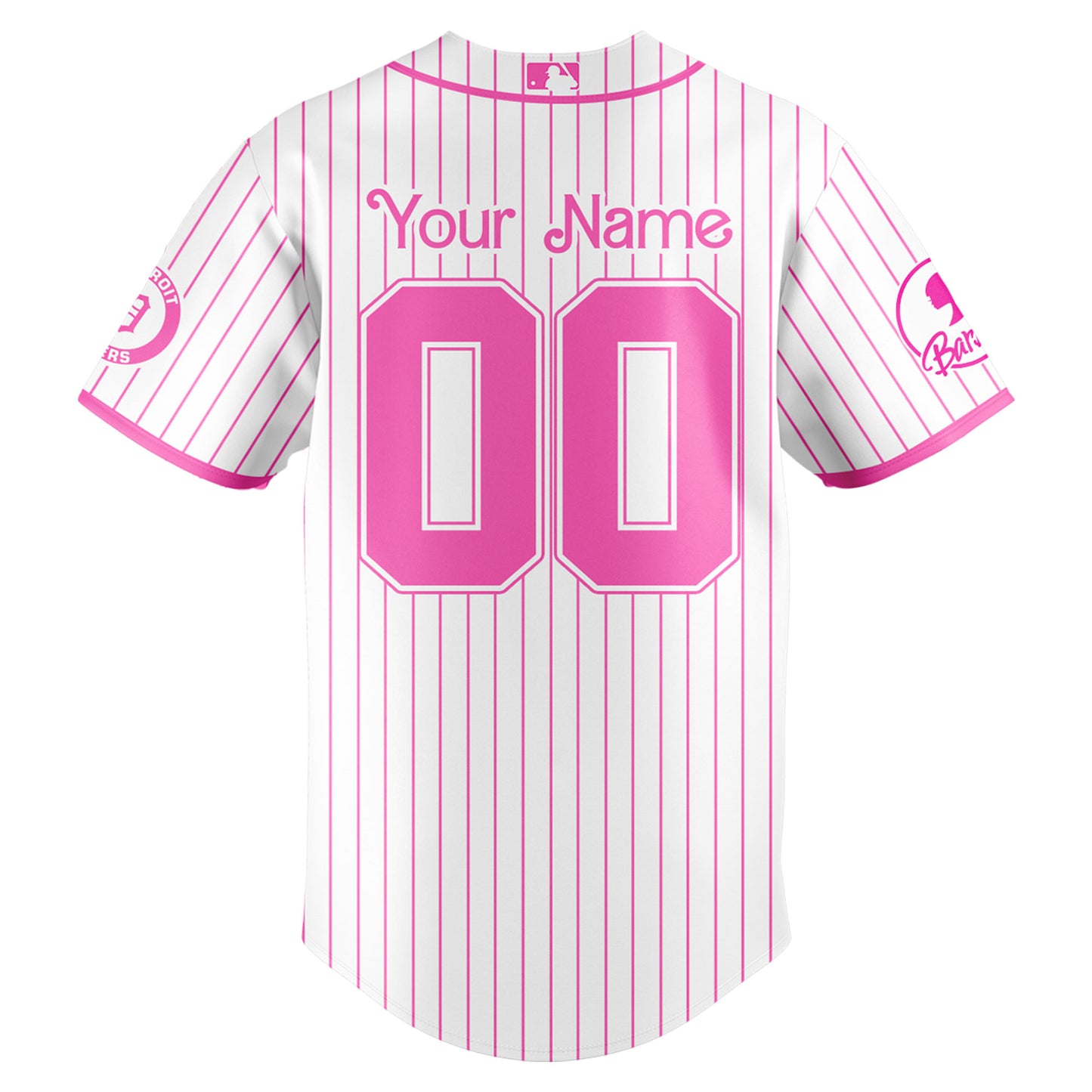 .    Detroit   Tigers MLB x Barbie Night Game Limited Edition Jersey 2025 v2