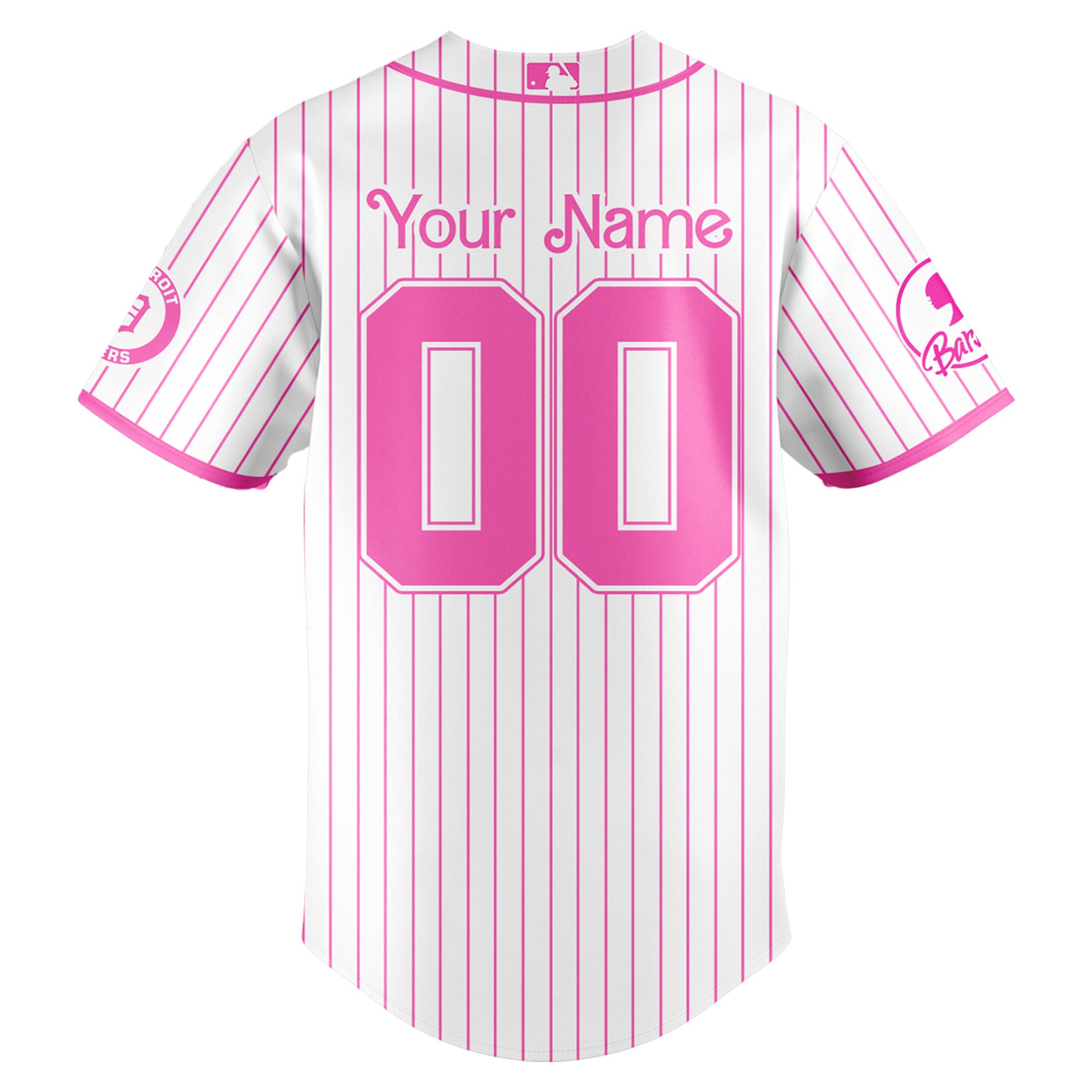 .    Detroit   Tigers MLB x Barbie Night Game Limited Edition Jersey 2025 v2