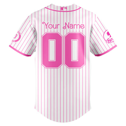 .    Detroit   Tigers MLB x Barbie Night Game Limited Edition Jersey 2025 v2