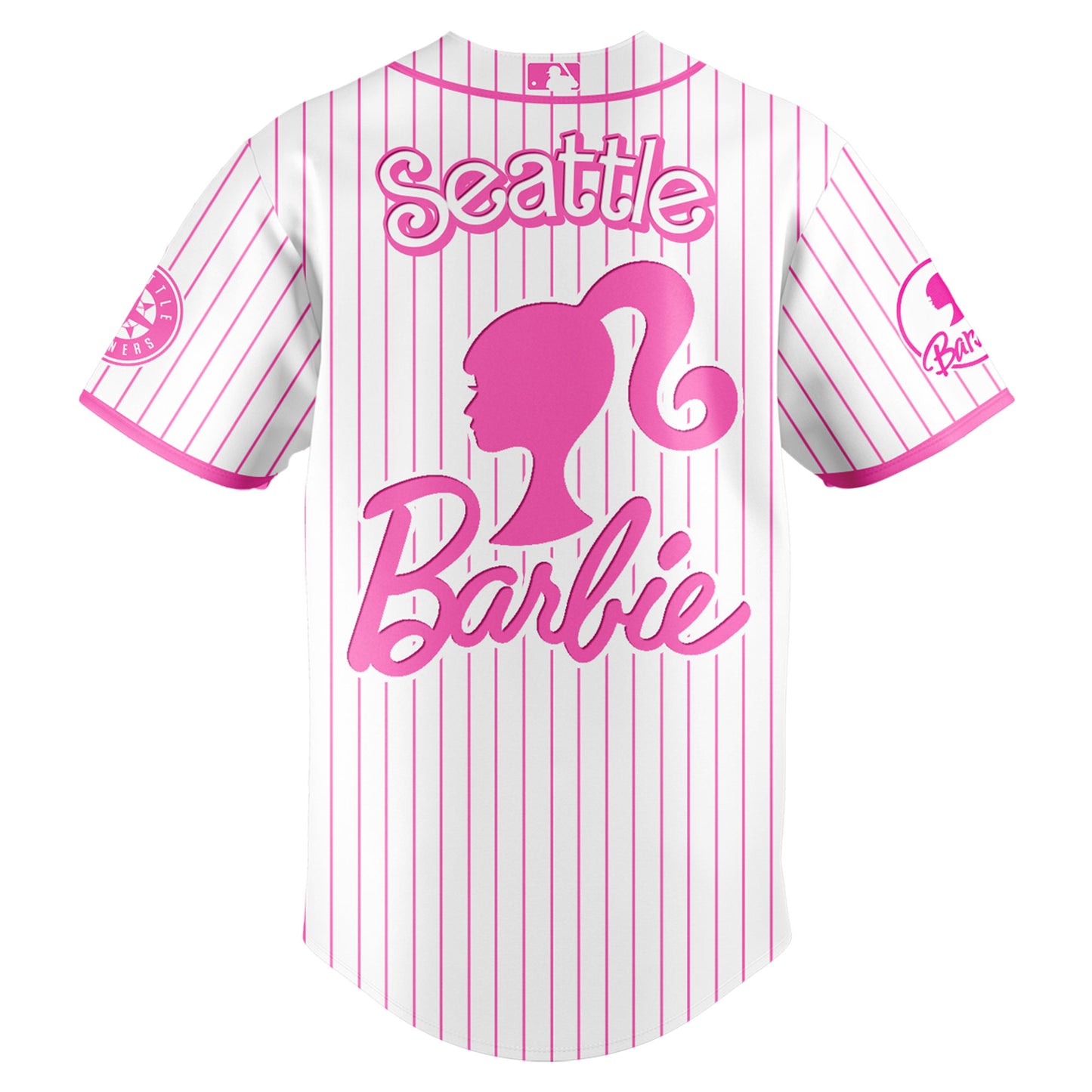 .    Seattle   Mariners MLB x Barbie Night Game Limited Edition Jersey 2025 v1