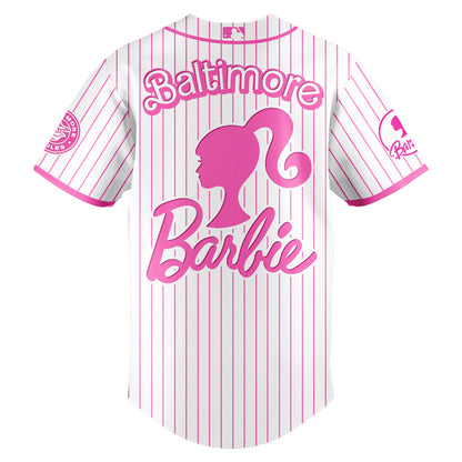 .    Baltimore   Orioles MLB x Barbie Night Game Limited Edition Jersey 2025 v1