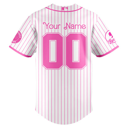 .    Pittsburgh  Pirates MLB x Barbie Night Game Limited Edition Jersey 2025 v2