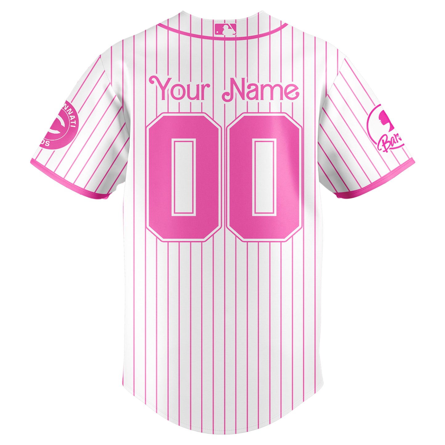 .    Cincinnati  Reds MLB x Barbie Night Game Limited Edition Jersey 2025 v2