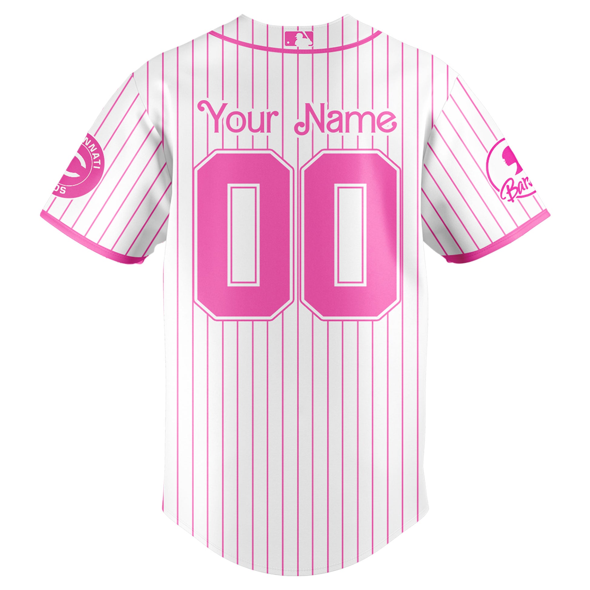 .    Cincinnati  Reds MLB x Barbie Night Game Limited Edition Jersey 2025 v2