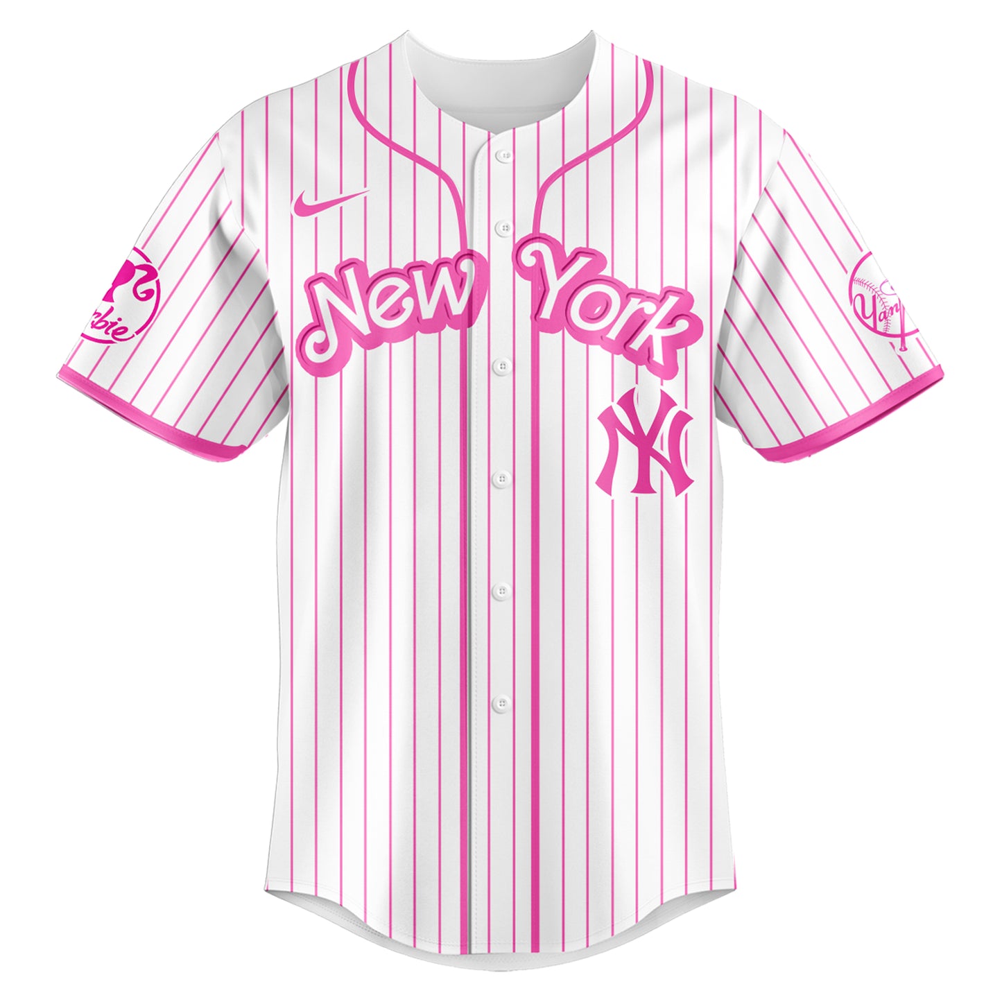 .    New York Yankees   MLB x Barbie Night Game Limited Edition Jersey 2025 v1