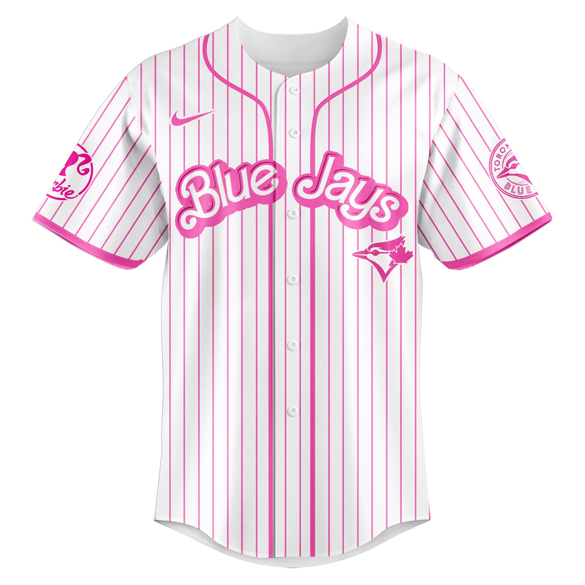 .    Toronto  Blue Jays MLB x Barbie Night Game Limited Edition Jersey 2025 v2