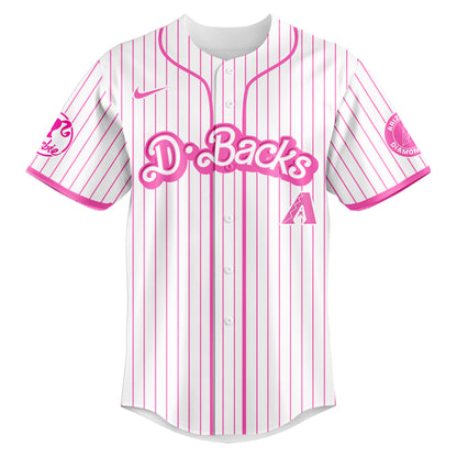 .    Arizona  Diamondbacks MLB x Barbie Night Game Limited Edition Jersey 2025 v2