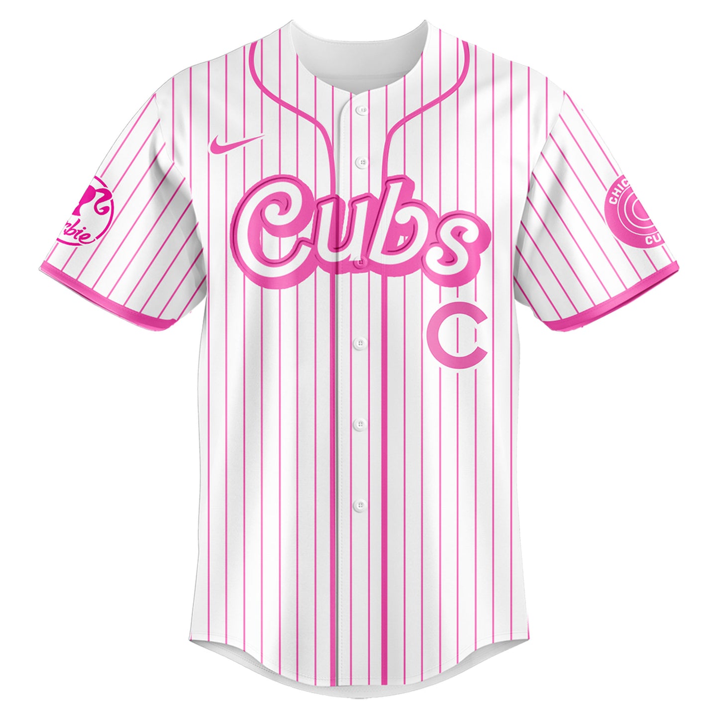 .    Chicago   Cubs MLB x Barbie Night Game Limited Edition Jersey 2025 v1