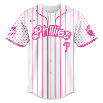 .    Philadelphia   Phillies MLB x Barbie Night Game Limited Edition Jersey 2025 v1