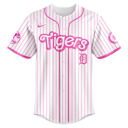 .    Detroit  Tigers MLB x Barbie Night Game Limited Edition Jersey 2025 v1