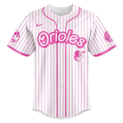 .    Baltimore  Orioles MLB x Barbie Night Game Limited Edition Jersey 2025 v2