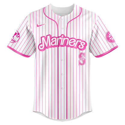 .    Seattle   Mariners MLB x Barbie Night Game Limited Edition Jersey 2025 v1