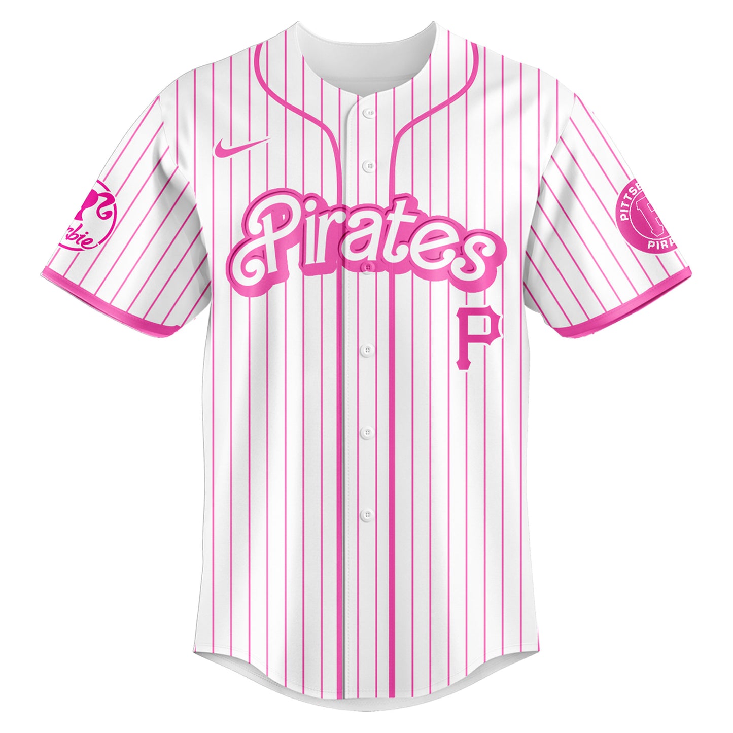 .    Pittsburgh   Pirates MLB x Barbie Night Game Limited Edition Jersey 2025 v1