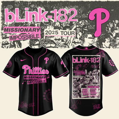 PHI x Blink-182 Missionary Impossible Tour 2025 Jersey