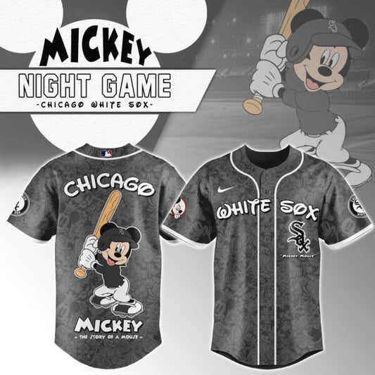 Chicago White Sox x Mickey Mouse Baseball Jersey