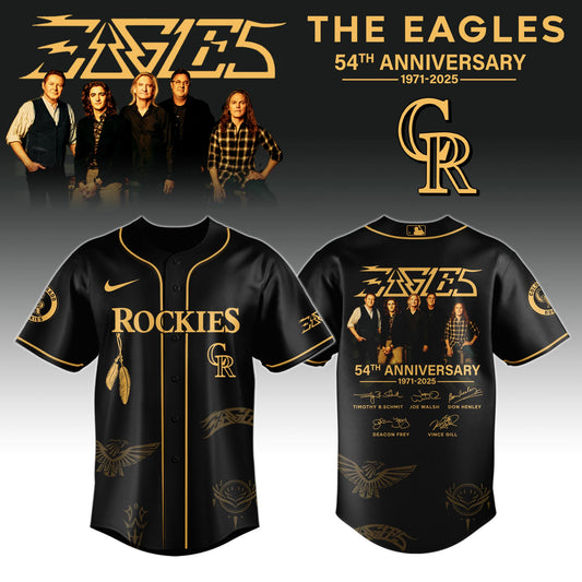 C  Rockies x Eagles Band Music Jersey 2025 Editions Limited + Selling Out Fast