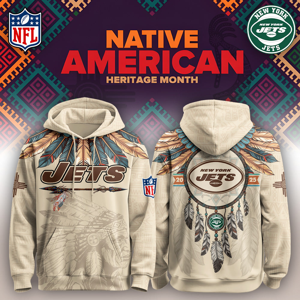 NYJ-Native American Heritage Month Limited Editions Hoodie