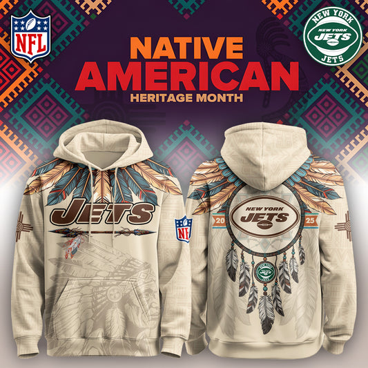 NYJ-Native American Heritage Month Limited Editions Hoodie