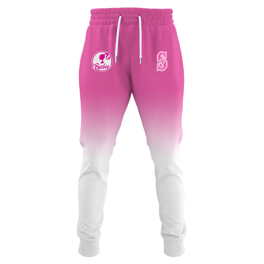 .    Seattle Mariners MLB x Barbie Night Game Limited Edition Hoodie 2025