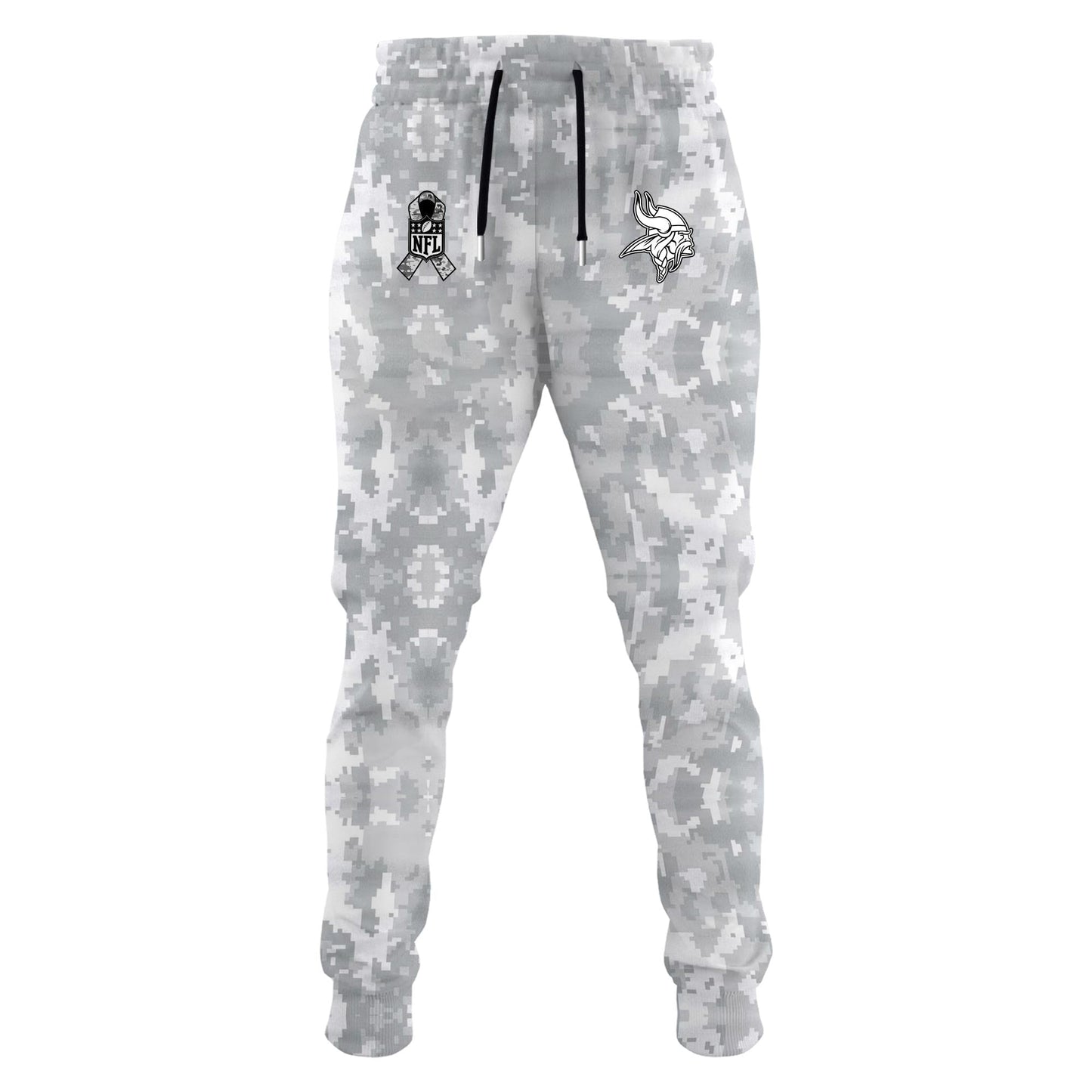 Premium Minnesota Vikings Merch - Minnesota Vikings  Veterans Day Hoodie Limited Edition - Gear Up For Game Day