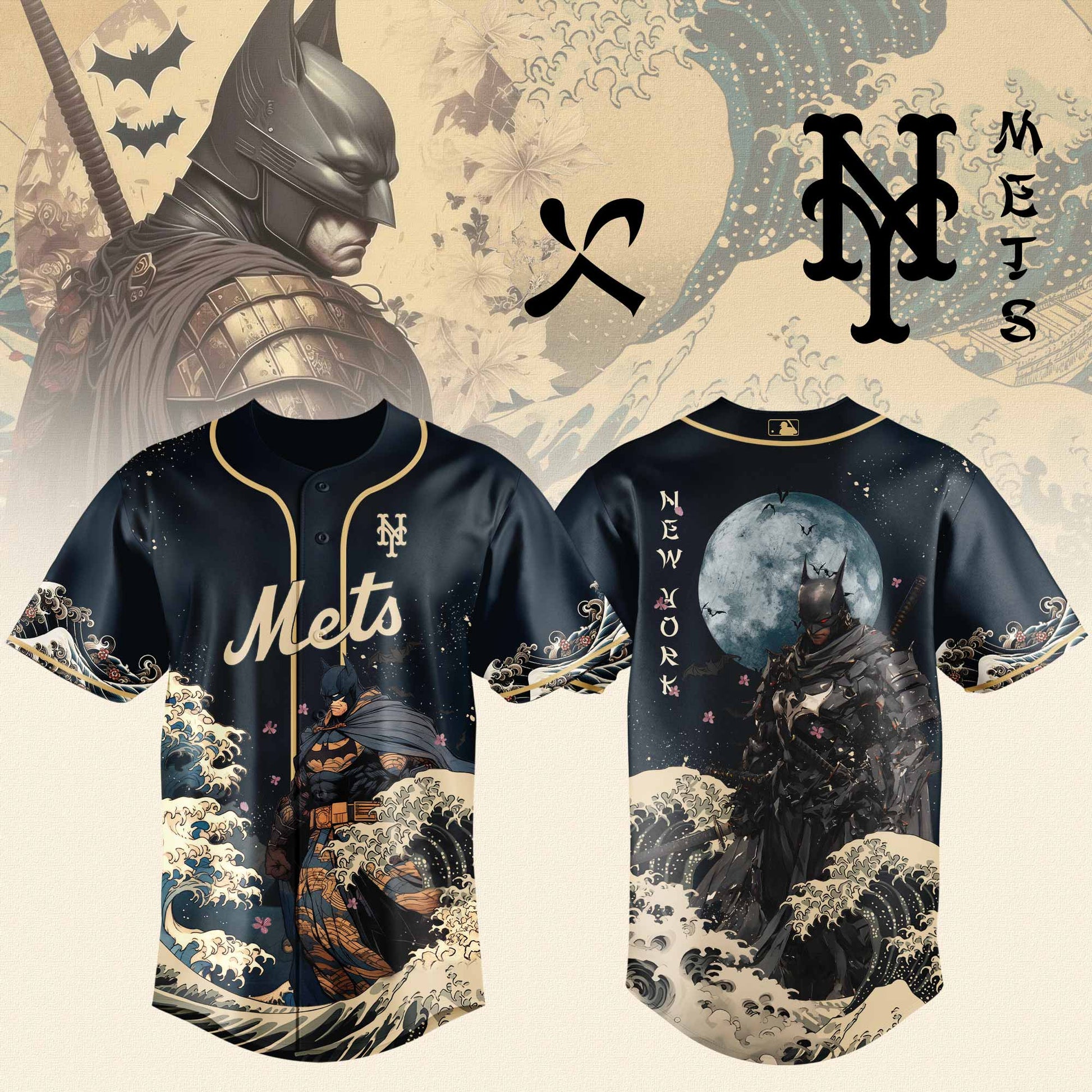New York Mets x Batman Night Limited Edition Jersey 2025