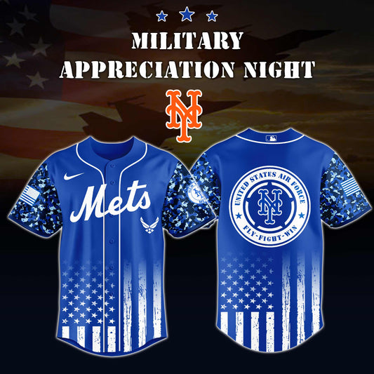 _New York Mets MLB x Air Force Military Appreciation Night  Jersey Editions Limited 2025 V4
