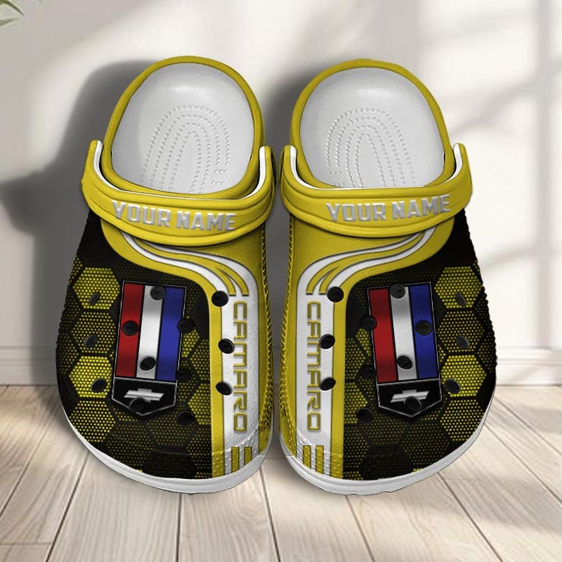 Chevrolet Camaro Multicolor Crocs Crocband Clogs Shoes Comfortable For Men Women