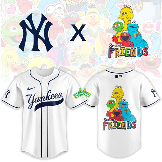 New York Yankees 2025 Sesame Street Night Limited Jersey