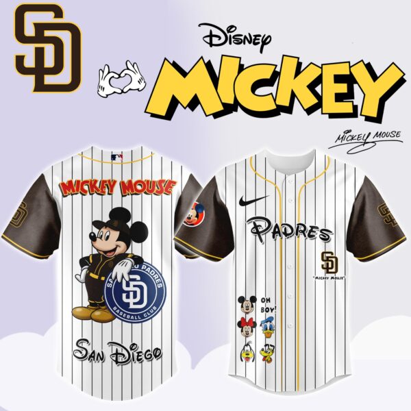San Diego Padres x Mickey Mouse Game Night Special Edition Jersey