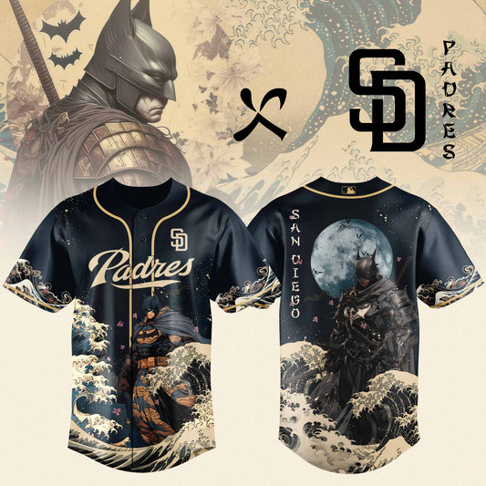 San Diego Padres x Batman Night Limited Edition Jersey 2025