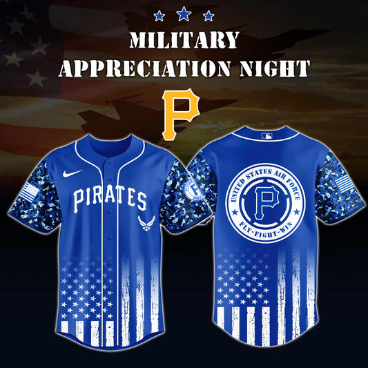 _Pittsburgh Pirates MLB x Air Force Military Appreciation Night Jersey Editions Limited 2025 V4