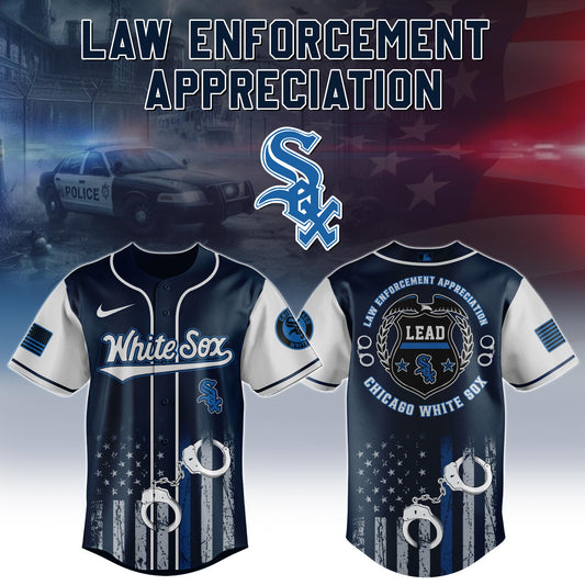 . Chicago White Sox MLB x Law Enforcement Appreciation Day Jersey Limited