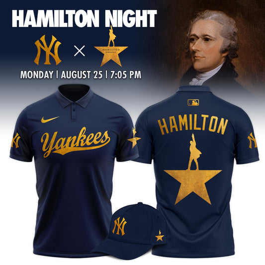 New York Yankees  x Hamilton Night 2025 Limited Edition Polo