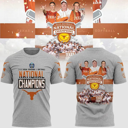 Special 2025 Softball National Champions Texas Softball Tshirt 4